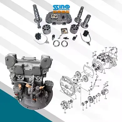 XIN TONG MYUNG HPV118 Pressure Rotary Pump HPV116 Excavator swing motor Parts