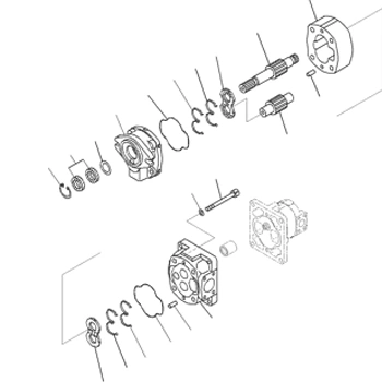 705-51-30820 Hydraulic Gear Pump